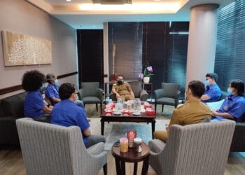Soal Raperda CSR, Tim Litbang PWI Tangsel Audiensi dengan Wakil Walikota