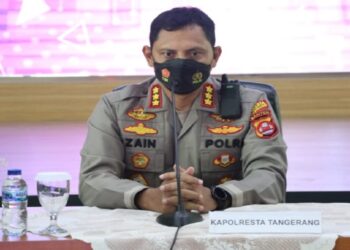 Polres Metro Tangerang Kota Gerebek Tempat Hiburan di Pakuhaji, Delapan Penjaja Miras Diamankan Polisi