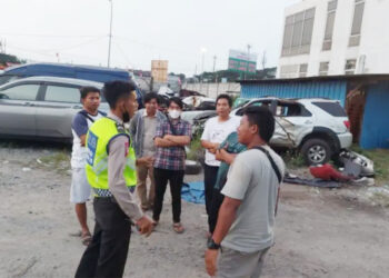 Empat Kendaraan Terlibat Kecelakaan Beruntun di Tol Tangerang Merak