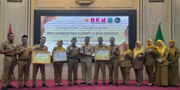 Pemkab Tangerang Raih 3 Penghargaan BKN Award 2022