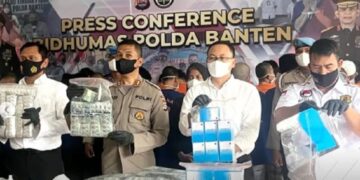 Polda Banten Bongkar 27 Kasus Narkoba Dalam Sepekan, 36 Pelaku Diringkus
