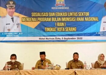 Dinkes Kota Serang Sosialisasi Lintas Sektor Bahas Program BIAN