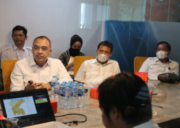 Bahas PEMSEA PNLG, Bupati Tangerang Sambangi CNBC Indonesia