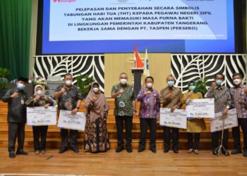 51 ASN Pemkab Tangerang Pensiun Per 1 September