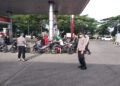 Polisi Neglasari Gelar Pengamanan SPBU