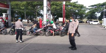Polisi Neglasari Gelar Pengamanan SPBU