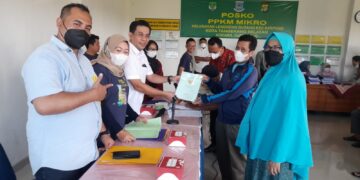 BPN Tangsel Sebar Sertipikat PTSL di Kelurahan Lengkong Gudang
