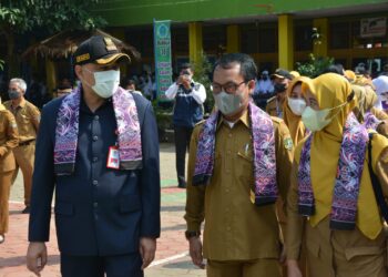 Tim Penilai Lomba Sekolah Sehat Provinsi Banten Sambangi SMPN 1 Curug Tangerang