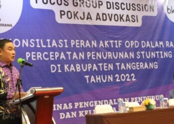 Mad Romli Minta TPPS Tekan Prevalensi Stunting di Kabupaten Tangerang