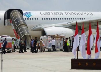 Garuda Indonesia Terbangkan Bantuan Dari Indonesia Untuk Korban Banjir Pakistan