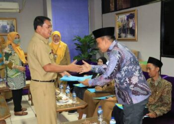 Sekda Kabupaten Tangerang Lepas 5 Orang Kafilah MTQ VI Korpri Tingkat Provinsi Banten