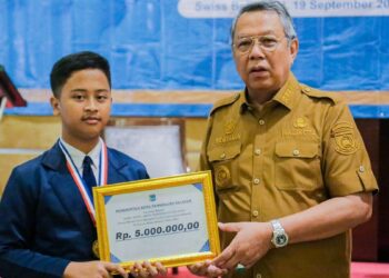 Siswa MTsN 1 Tangsel Raih Medali Emas Robotik Tingkat Internasional
