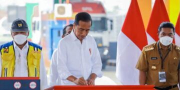 Presiden Jokowi Resmikan Jalan Tol Serpong–Balaraja Seksi 1A dan Tol Cibitung–Cilincing