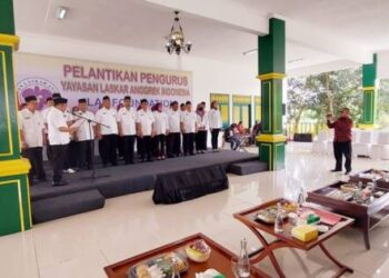 Pengurus Laskar Anggrek Dilantik, Benyamin Davnie Tekankan Sinergi dan Kolaborasi