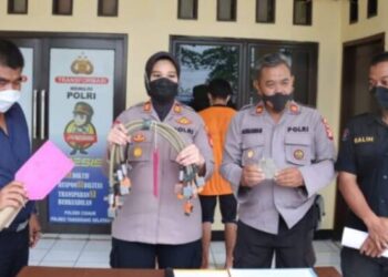 Polsek Cisauk Ungkap Praktik Penyulingan Tabung Gas 3 Kg Ilegal