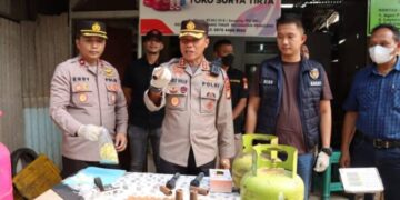 Dua Pengoplos Gas LPG Bersubsidi di Pamulang Diringkus Polisi