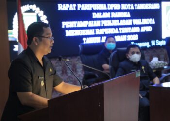 Kota Tangerang Bahas Rancangan APBD 2023, Segini Besaran Pendapatan dan Belanja Daerahnya