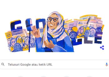 Trending, Sosok Pahlawan Nasional Hajjah Rasuna Said Hiasi Google Doodle