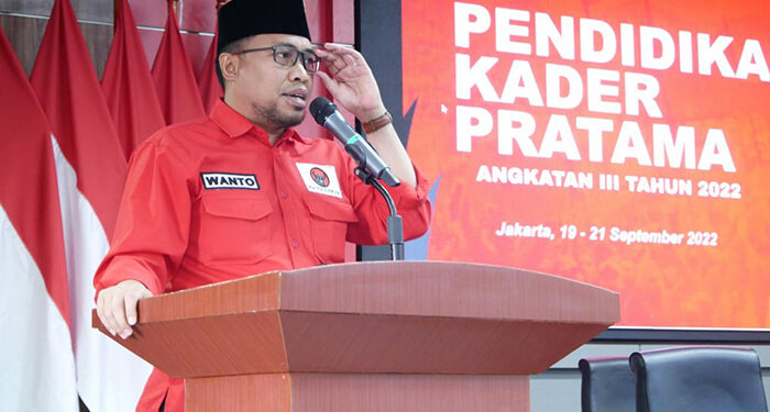 Ketua DPC PDIP Kota Tangsel, Wanto Sugito.