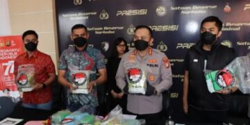 Peredaran Narkoba Senilai Rp 50 Miliar Digagalkan Polisi