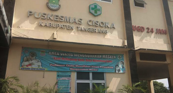 Puskesmas Cisoka Kabupaten Tangerang Banten. FOTO : ISTIMEWA
