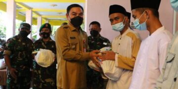 Wabup Tangerang Hadiri Bakti Sosial HUT Ke-77 TNI di Panti Rehabilitasi