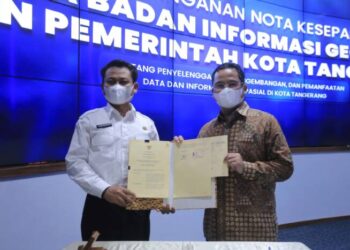 Kembangkan Satu Peta dan Satu Data, Pemkot Tangerang Gandeng BIG