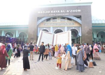 Festival Al-Azhom Tangerang Dikunjungi 35.000 Orang