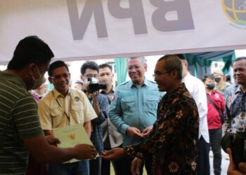 BPN Tangerang Selatan Sediakan Pelayanan Roya di Acara Roadshow Bus KPK di Serpong