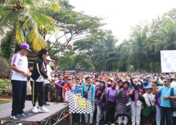 Sambut HUT Ke-390, Pemkab Tangerang Gelar Jalan Santai 4 Km