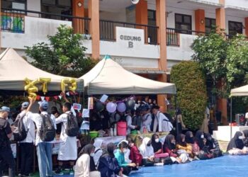 SMKN 5 Tangsel Gelar Market Day Nilmatan 2022