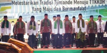 Tradisi Keceran Kesenian Tari Tjimande Asal Banten Tampil di Senayan