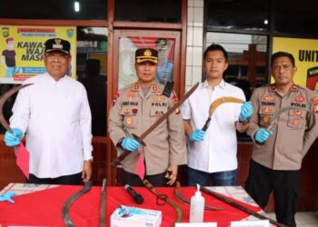 Wanita Paruh Baya Dibacok Pelaku Aksi Tawuran Pelajar di Ciputat
