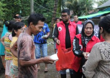 DPD BMI Banten Gercep Salurkan Bantuan Kepada Warga Terdampak Banjir di Kabupaten Lebak