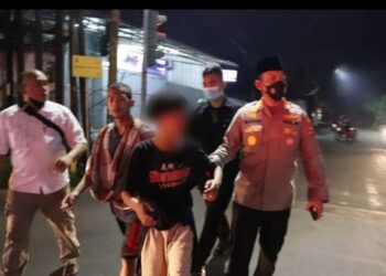 Konvoi Motor, Enam Remaja Acungkan Senjata Tajam di Teluknaga