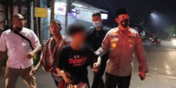 Konvoi Motor, Enam Remaja Acungkan Senjata Tajam di Teluknaga