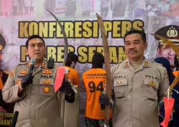 Enam Anggota Gengster Bacok Pemuda Hingga Tewas di Petir Serang