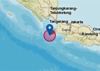 Gataran Gempa Magnitudo 5,5 di Lebak Banten Terasa Hingga Jakarta