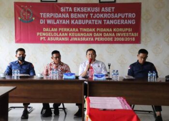 Aset Tanah 46 Hekter Milik Benny Tjokrosaputro di Kabupaten Tangerang Disita Kejaksaan
