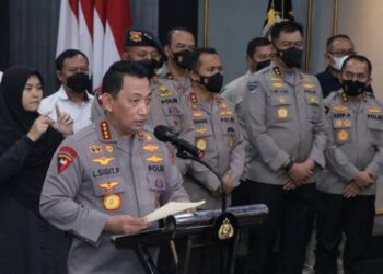 Polri Tetapkan Enam Tersangka Tragedi Kanjuruhan Malang