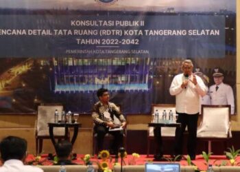 Konsultasi Publik RDTR, Benyamin Davnie: Kita Fokus Tujuh Isu Strategis Tata Ruang Tangerang Selatan