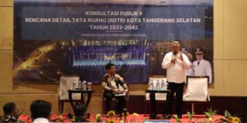 Konsultasi Publik RDTR, Benyamin Davnie: Kita Fokus Tujuh Isu Strategis Tata Ruang Tangerang Selatan