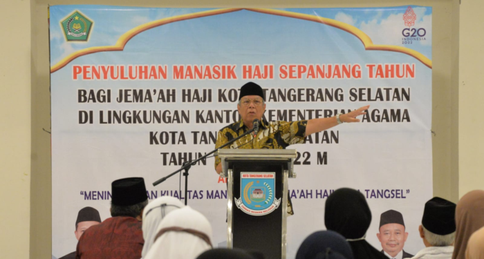 Benyamin Davnie Buka Penyuluhan Manasik Haji Sepanjang Tahun