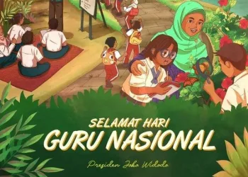 Cuitan Jokowi di Hari Guru Nasional: Dunia Pendidikan Indonesia Akan Menghadapi Tantangan Berat