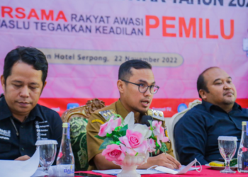 Pilar Hadiri Rakor Pemetaan Indeks Kerawanan Pemilu di Tangsel