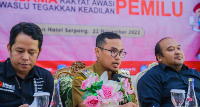Pilar Hadiri Rakor Pemetaan Indeks Kerawanan Pemilu di Tangsel