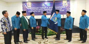 Pemkot Tangsel Lepas Kafilah Kota Tangsel Pada MTQ XIX Tingkat Provinsi Banten