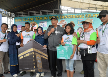 Acara 3Fun di Terminal Pondok Cabe Pamulang Berlangsung Meriah