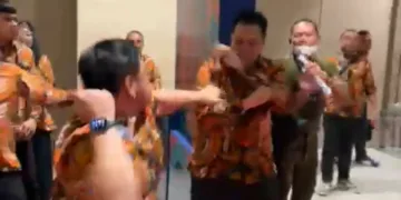 Viral: Video Munas HIPMI di Solo Ricuh, Peserta Adu Jotos dan Saling Tendang