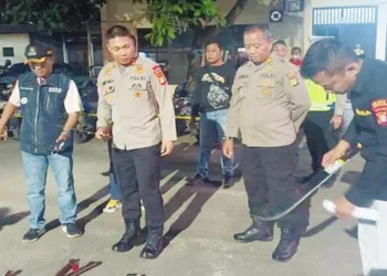 Diduga Hendak Tawuran Polsek Legok Ciduk 28 Pemuda dan Sita Belasan Senjata Tajam